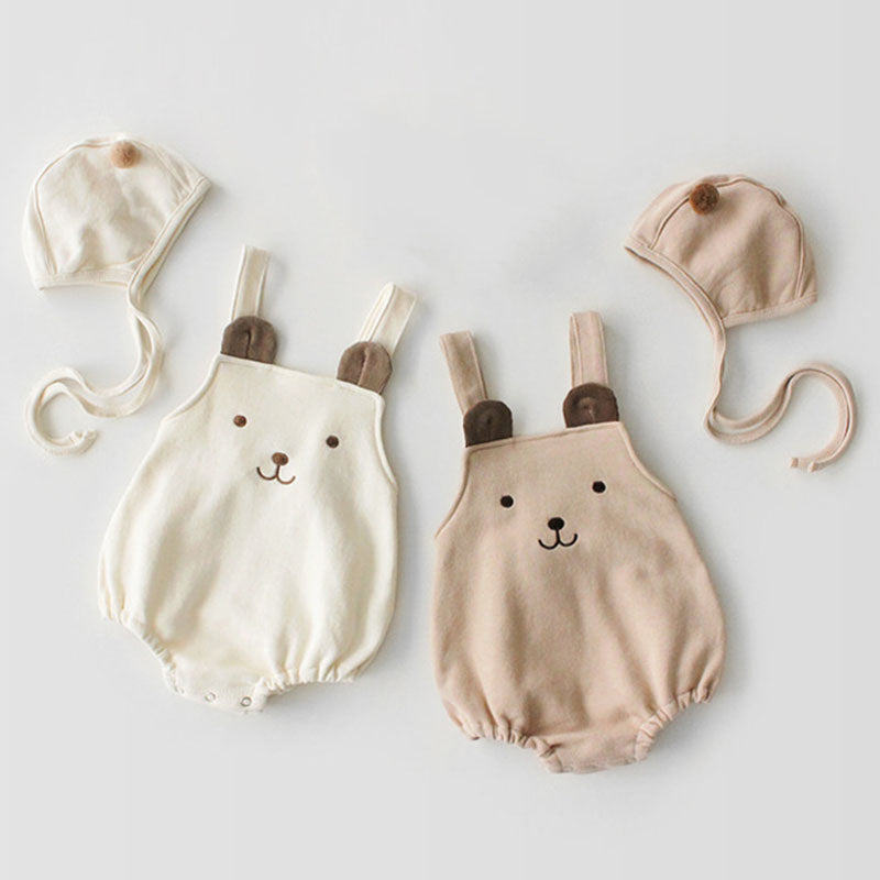 Peignoir sans manches en coton pour bébé