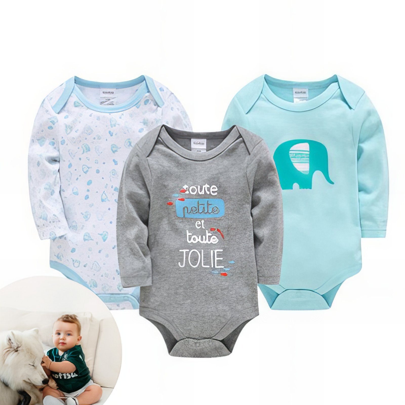 body manche longue | Bodyuned™ - Mamanchicbébé