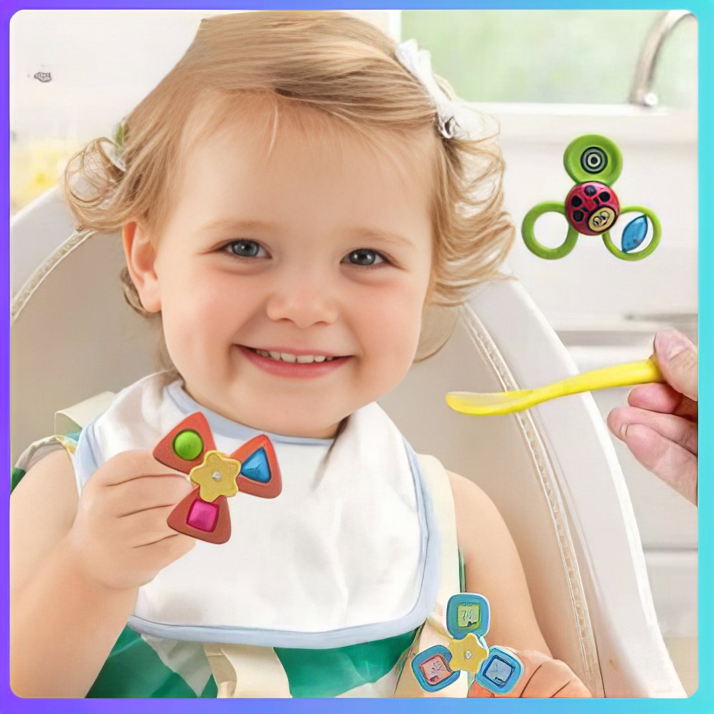 ventouse spinner bébé | Baby Fun™ - Mamanchicbébé